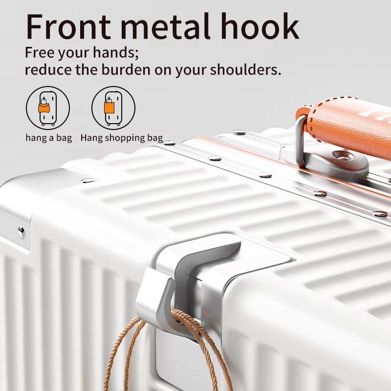 18inch Carry-on Suitcase with  - đánh giá và giá Aluminum Frame Carry On Luggage