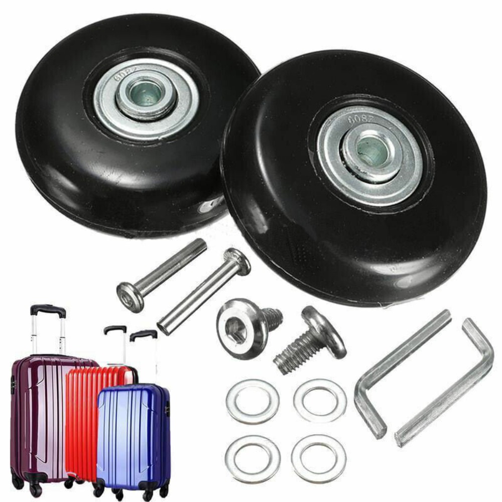 57-59MM Durable Silent Dia40mm - đánh giá và giá Silent Replacement Luggage Wheels