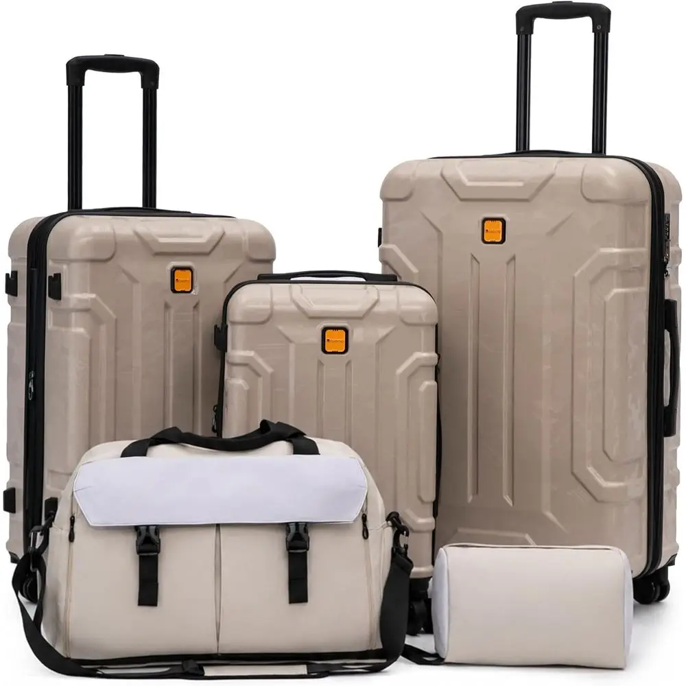 5 Piece Hardshell Luggage Set, - đánh giá và giá Expandable Hard Shell Luggage Set