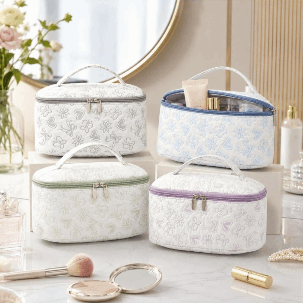 New Large Capacity Makeup Bag  - đánh giá và giá Cosmetic Bags