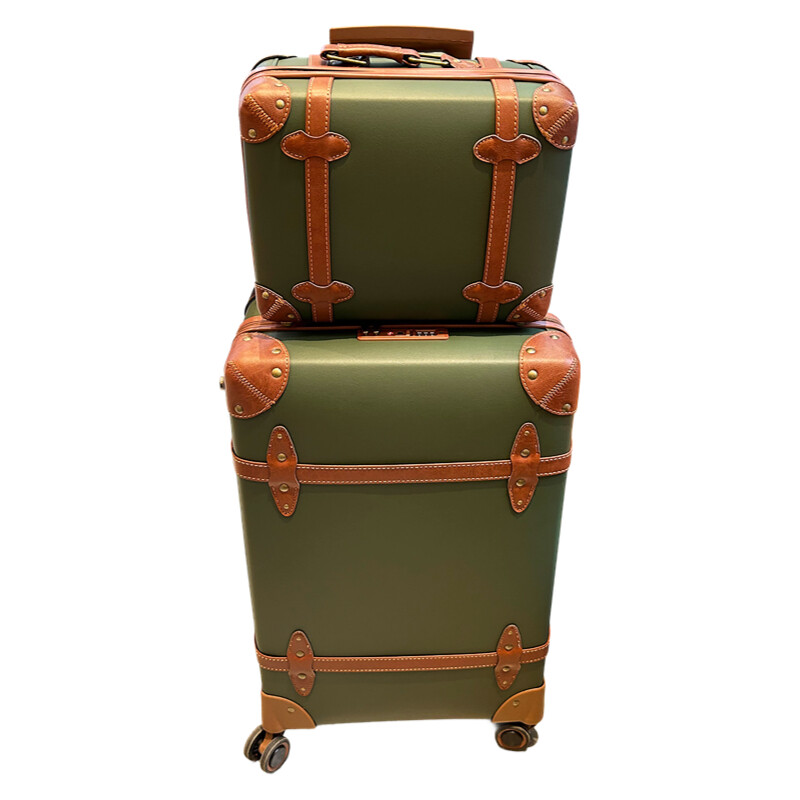Vintage PU Leather Suitcase fo - đánh giá và giá Retro Vintage Trunk Suitcase