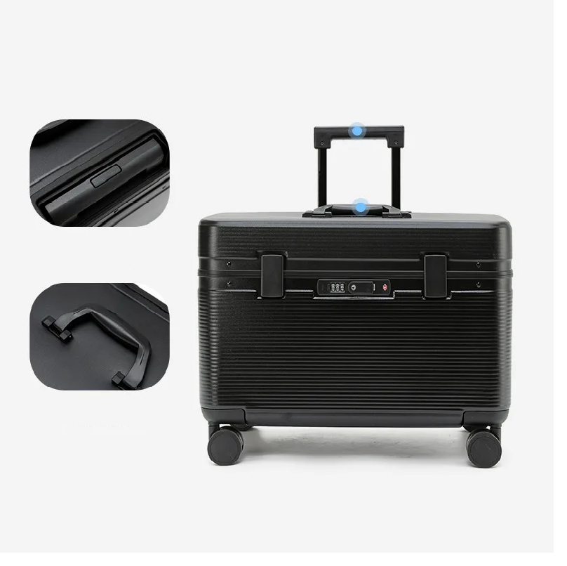 Bunnyfly Captain's Travel Case - đánh giá và giá Aluminum Frame Carry On Luggage
