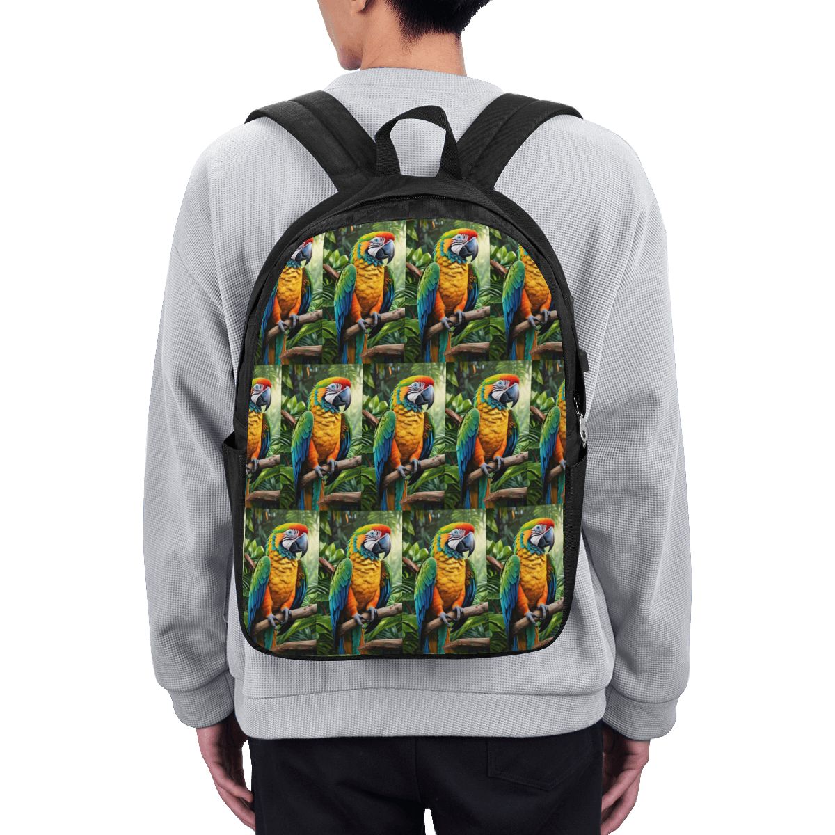 Cute Macaw Parrots Backpack Tr - đánh giá và giá Travel Bags